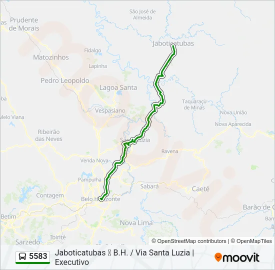 5583 Bus Line Map