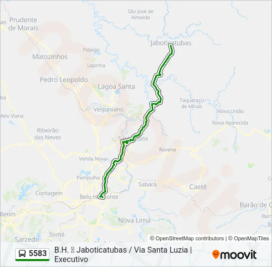 5583 Bus Line Map