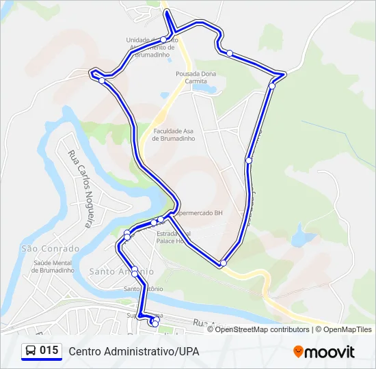 015 Bus Line Map