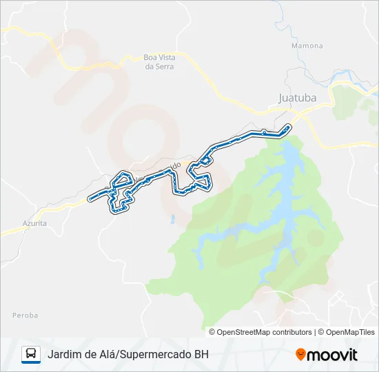 2200 Bus Line Map