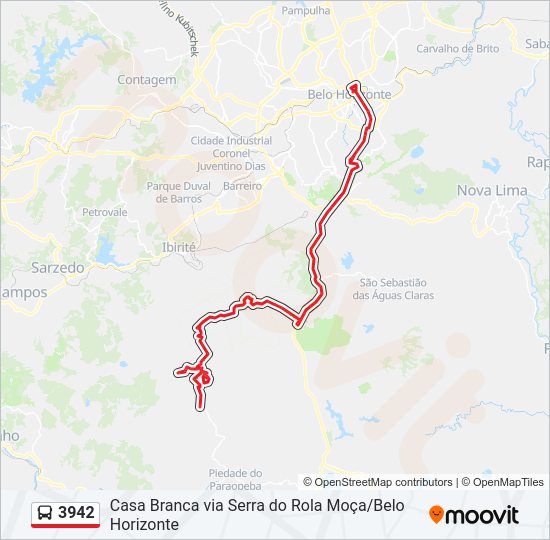 3942 bus Line Map