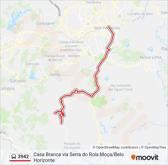 3942 Bus Line Map