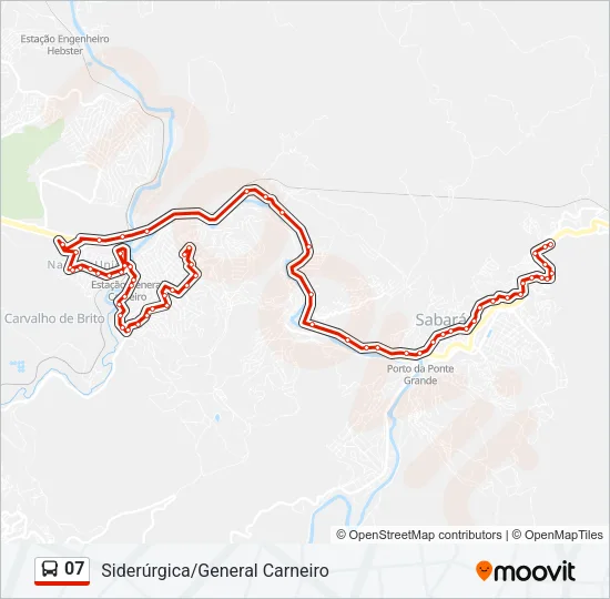 07 Bus Line Map