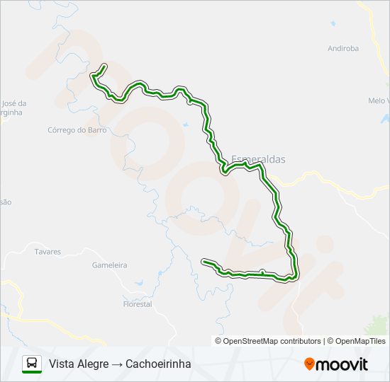 Mapa de C010/C011 de autobús