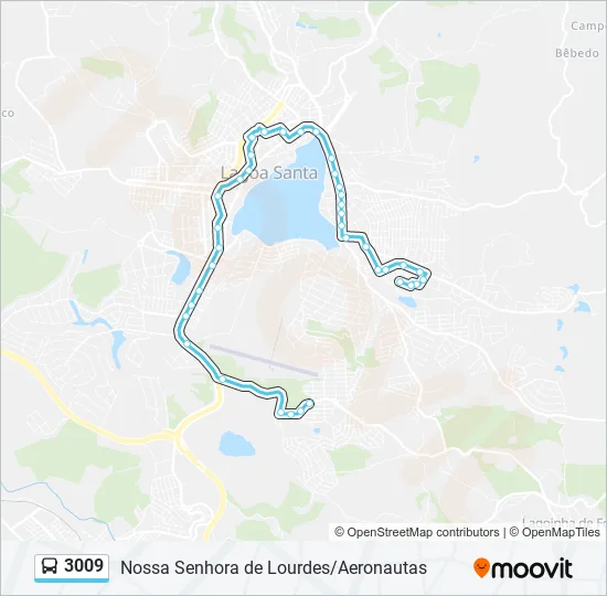 3009 Bus Line Map