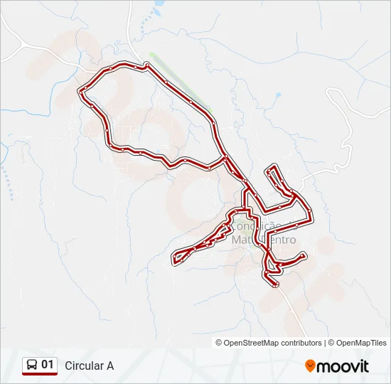 01 Bus Line Map