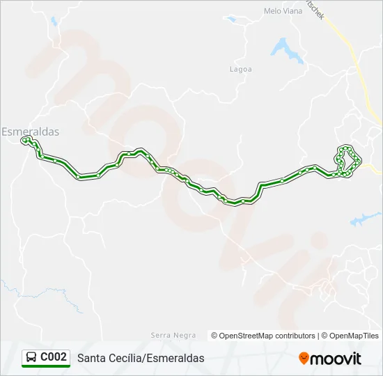 C002 Bus Line Map