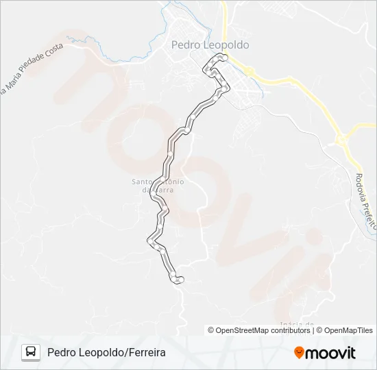 120 Bus Line Map