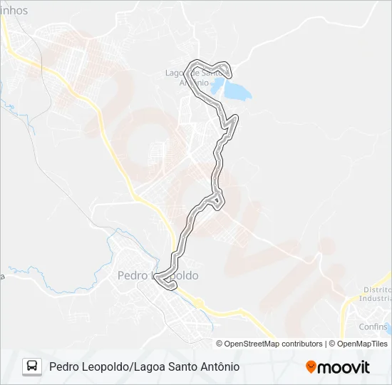 160 Bus Line Map