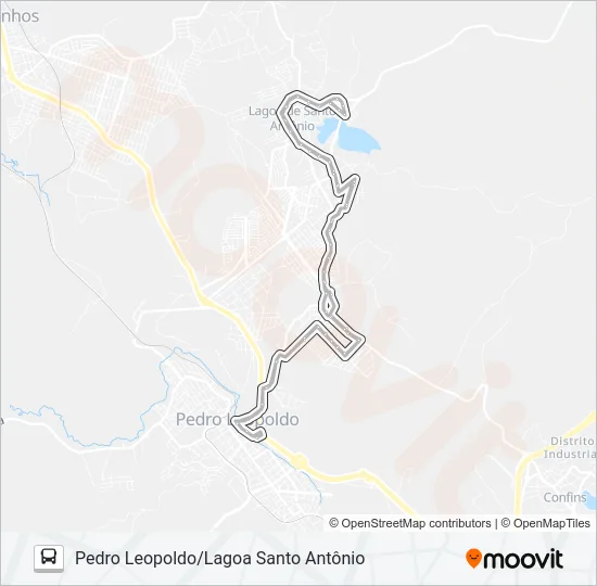160 Bus Line Map
