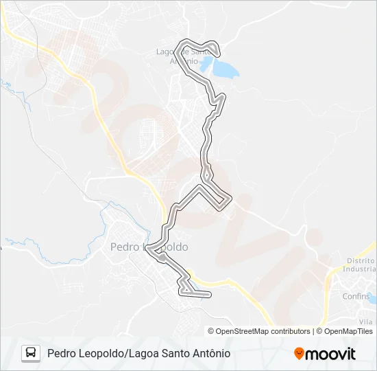 160 Bus Line Map