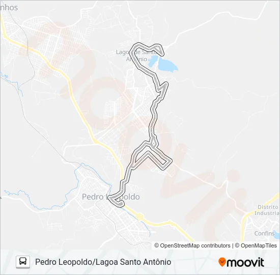 160 Bus Line Map