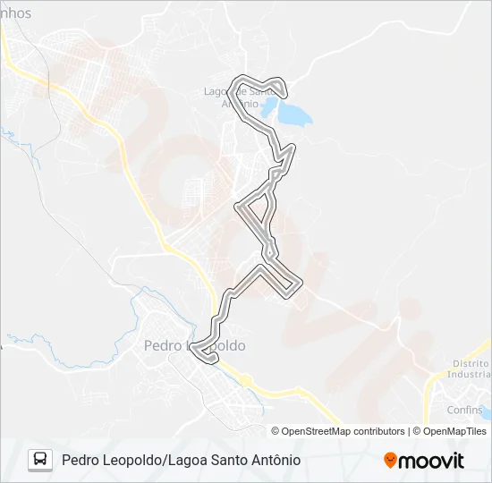 160 Bus Line Map