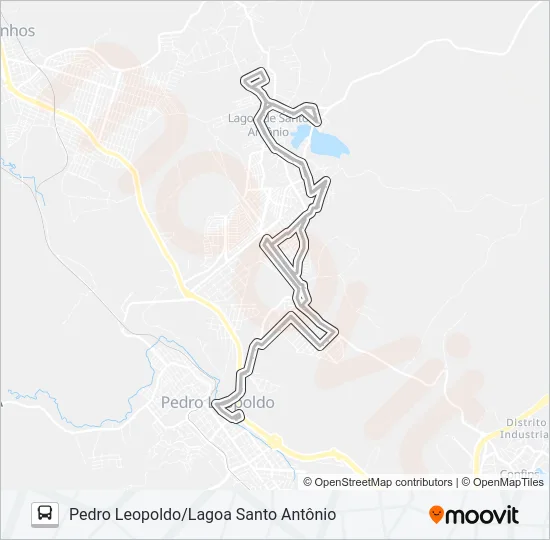 160 Bus Line Map