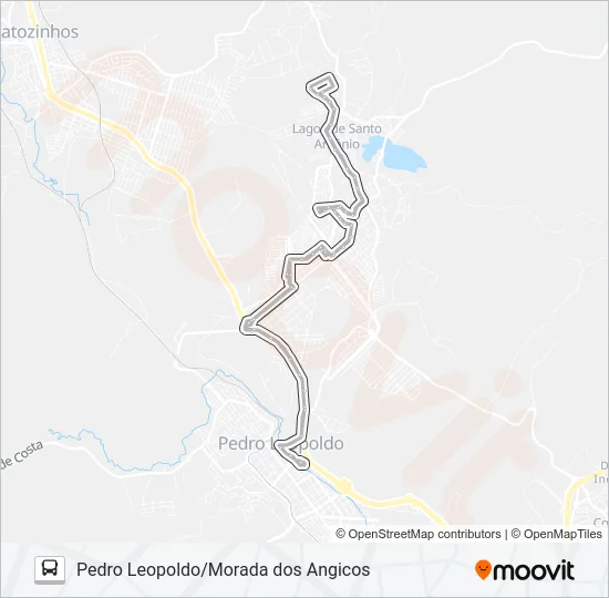 180 Bus Line Map