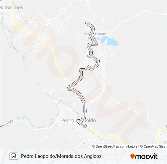 180 Bus Line Map