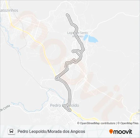 180 Bus Line Map
