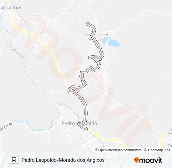 180 Bus Line Map