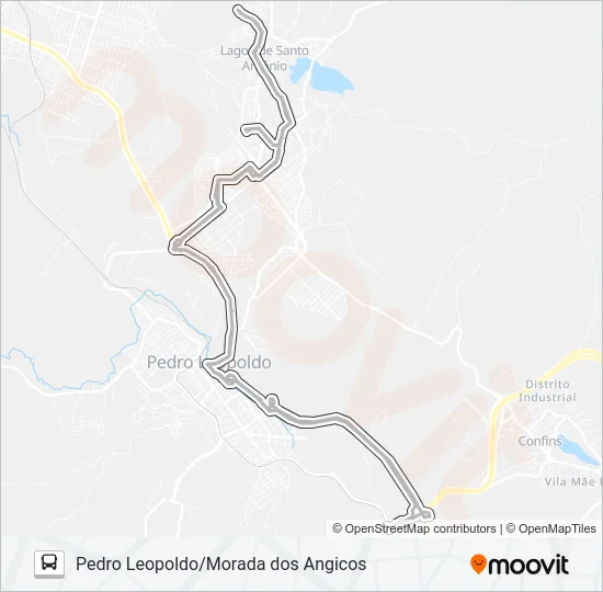 180 Bus Line Map