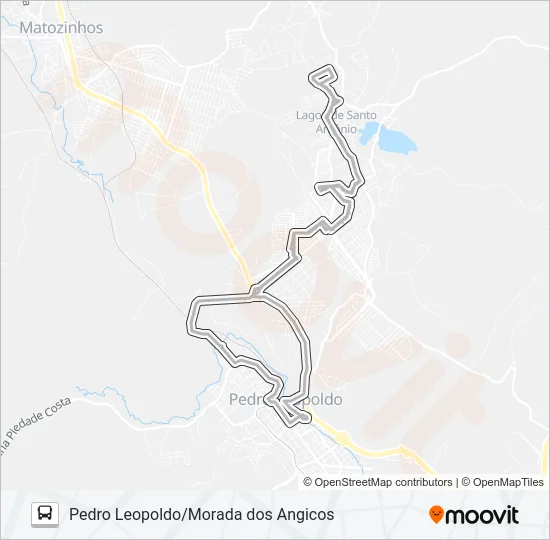 180 Bus Line Map