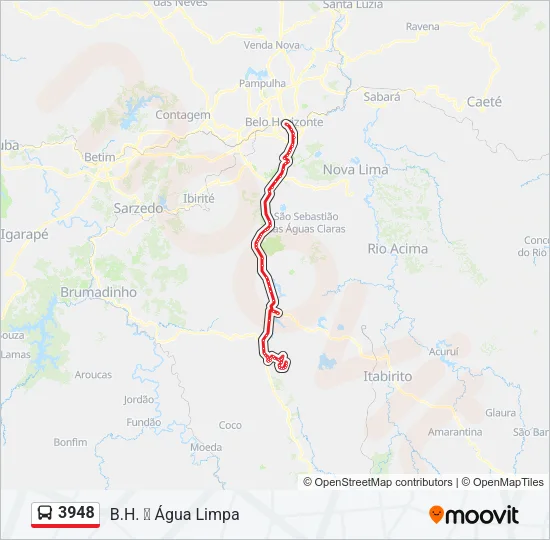 3948 Bus Line Map
