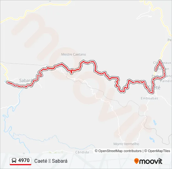 4970 Bus Line Map