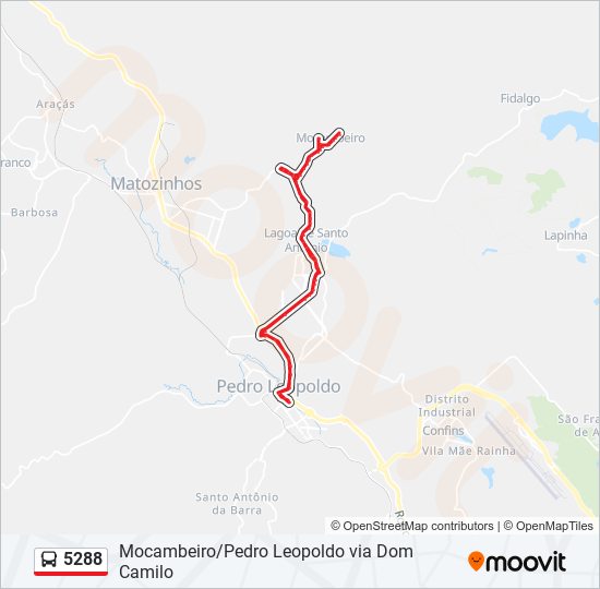 5288 bus Line Map