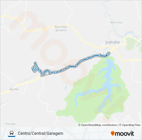 2000 Bus Line Map