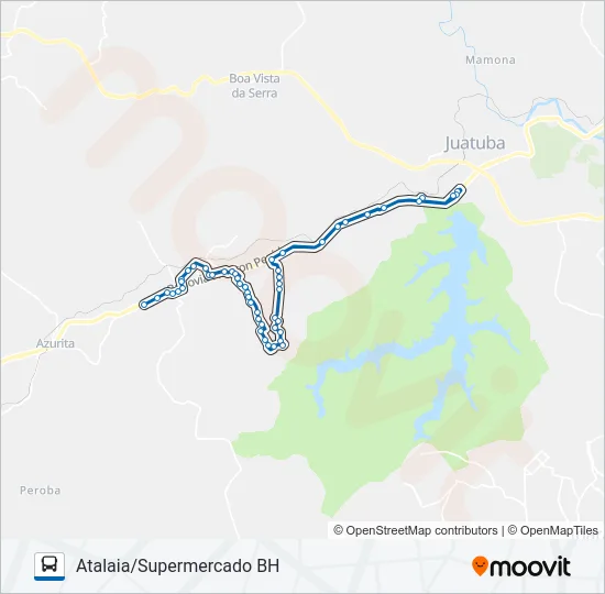 2100 Bus Line Map