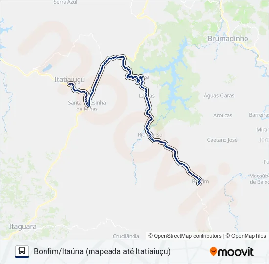 EXDIL 3732 Bus Line Map