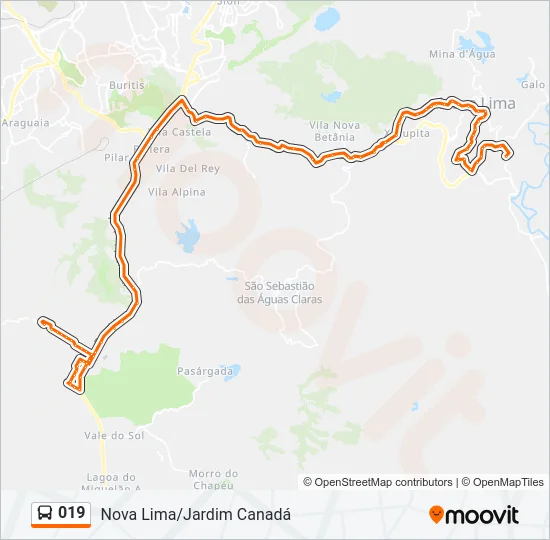 019 Bus Line Map
