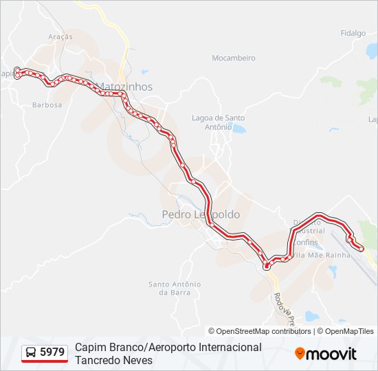 5979 bus Line Map