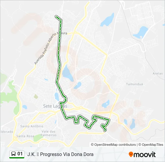 01 Bus Line Map