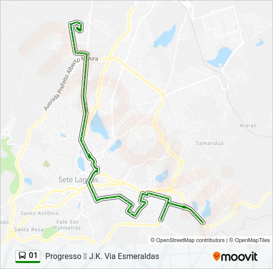 01 Bus Line Map