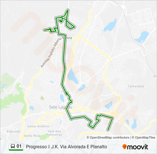 01 Bus Line Map