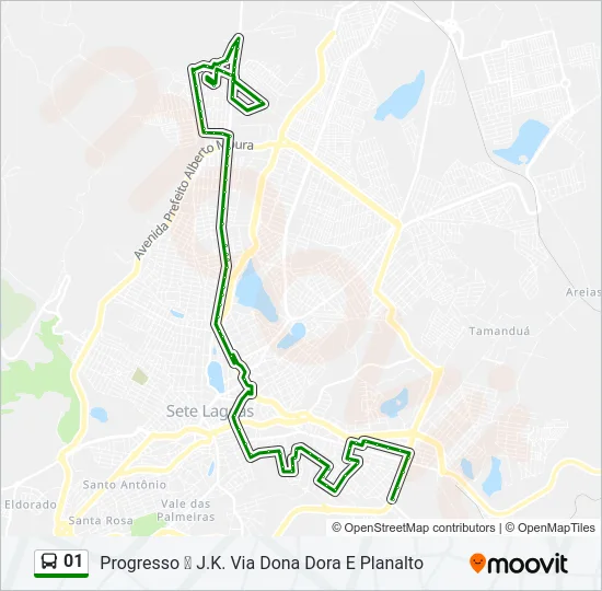 01 Bus Line Map