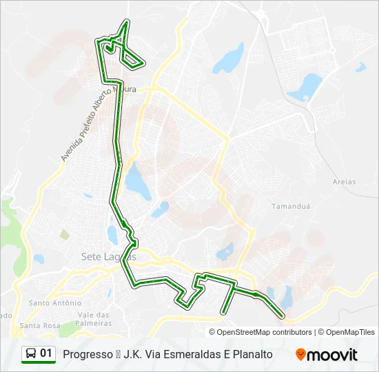 01 Bus Line Map