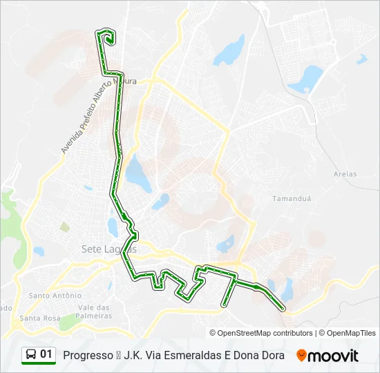 01 Bus Line Map
