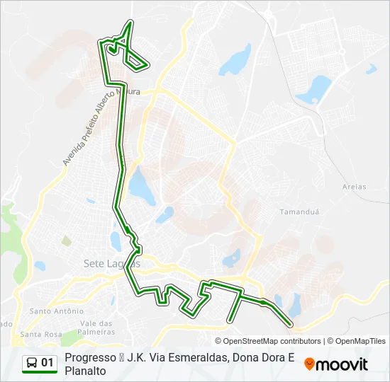 01 Bus Line Map