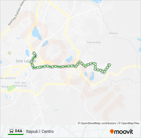 04A Bus Line Map
