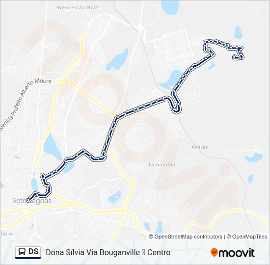 DS Bus Line Map