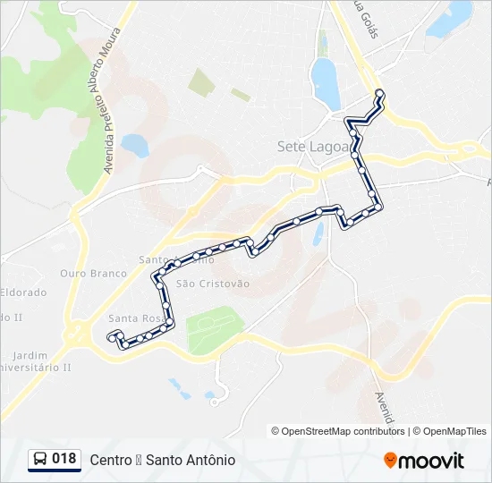 018 Bus Line Map