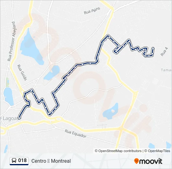 018 Bus Line Map