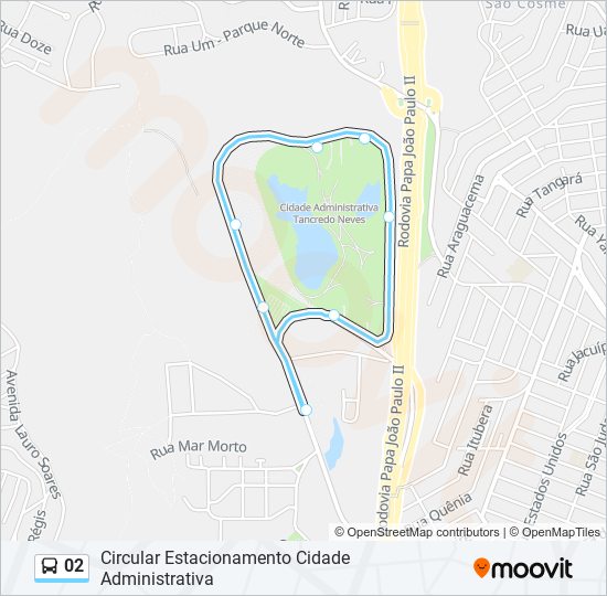 02 bus Line Map