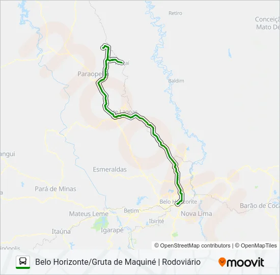 SETELAGOANO 1074 Bus Line Map