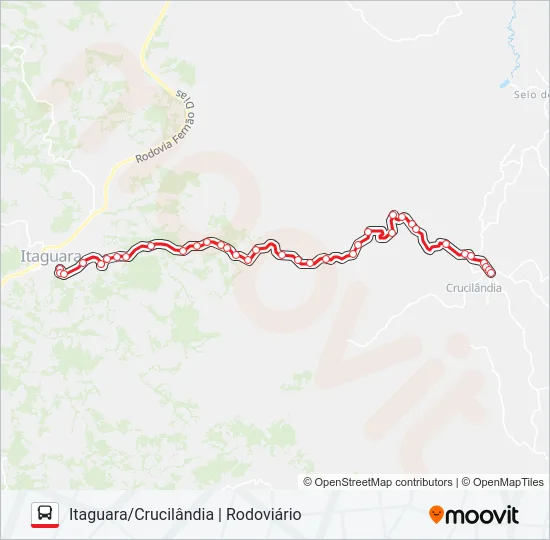 TRANSMOREIRA 1193.2 Bus Line Map