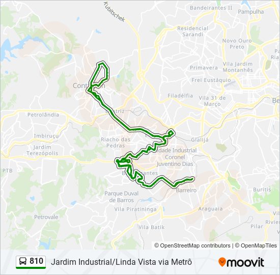 Rota da linha r101 distrito alvorada circular: horários, paradas e mapas -  Distrito Industrial (Atualizado)