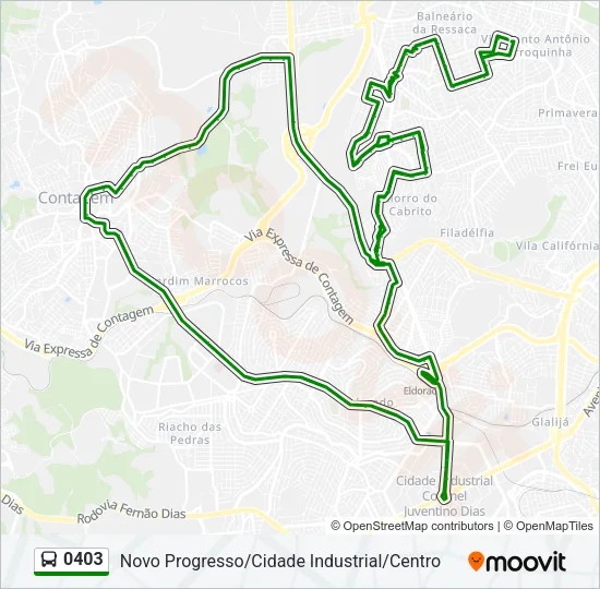 0403 Bus Line Map