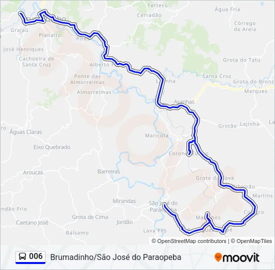 006 Bus Line Map
