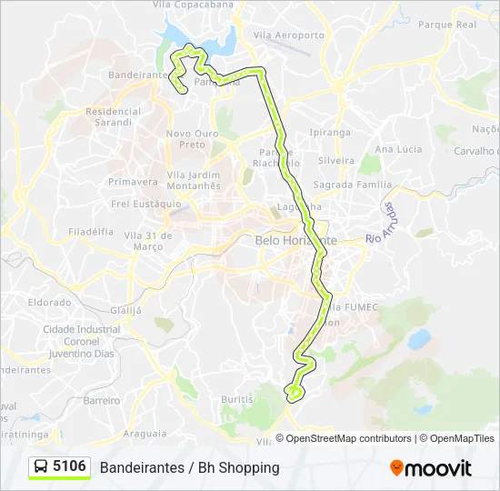 5106 Bus Line Map